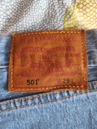 Pantalón corto Levis azul