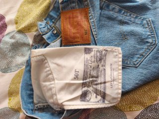 Pantalón corto Levis azul