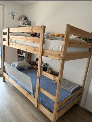 Litera IKEA MYDAL Pino Macizo 90x200