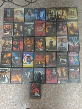 Pack Películas DVD Acción, Terror, Sci-Fi