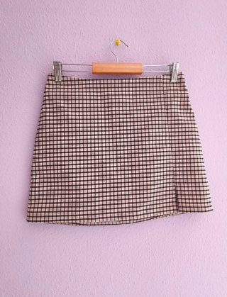 Falda cuadros Lefties talla S