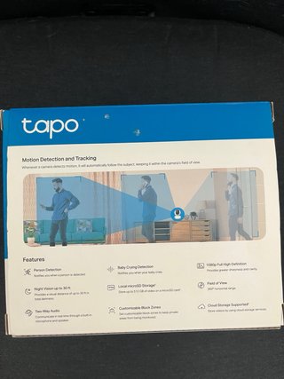 Cámara Seguridad Tapo C200 Wi-Fi Full HD