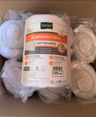 Almohada Fibra Savel Antiácaros 135cm