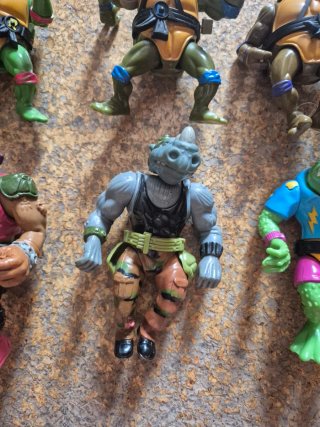 Lote 14  Figuras Tortugas Ninja