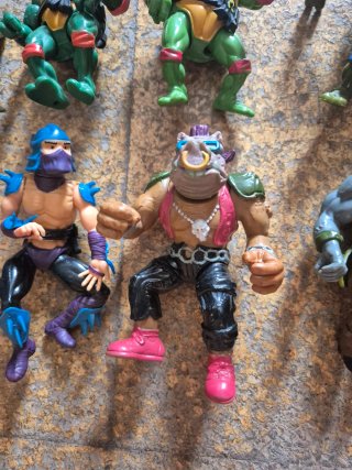 Lote 14  Figuras Tortugas Ninja