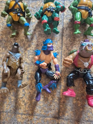 Lote 14  Figuras Tortugas Ninja
