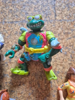 Lote 14  Figuras Tortugas Ninja