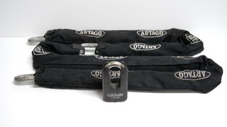 Cadena y candado ARTAGO de alta seguridad