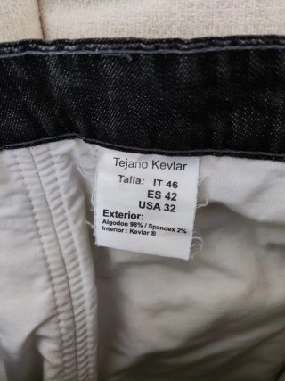 Pantalón Vaquero Kevlar para moto
