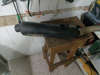 Escape Thunder Suzuki gs 500(40€) precio FINAL