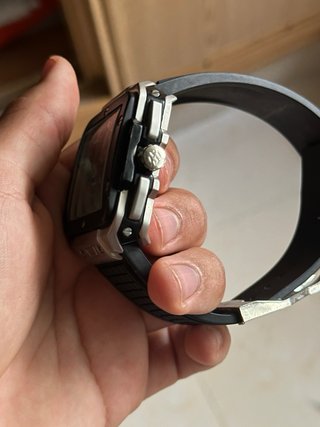 Reloj Hublot Negro y Plateado