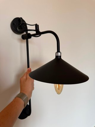 Apliques de pared negros