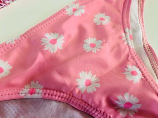 Bikini niña Riachuelo estampado flores