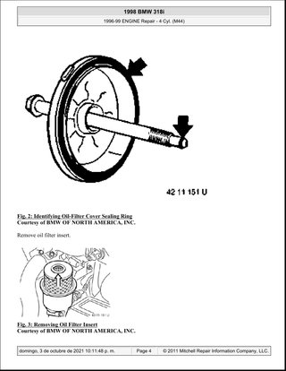 Manual Taller BMW 318i M44 96-99