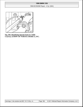 Manual Taller BMW 318i M44 96-99