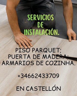 Servicios de instalación Parquet, Puertas castello