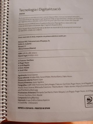 Tecnologia i digitalització, ESO B. Material d'...