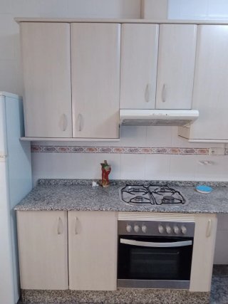 Mobiliario Cocina Completa Beige/Blanco