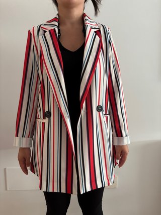 Blazer Rayas Tiffosi