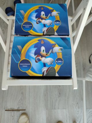 10 Sobres Sonic The Hedgehog 9.95€