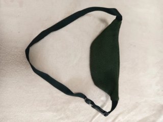 Riñonera Misako Malla Verde Oliva