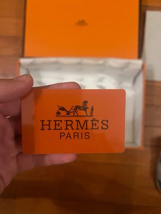 Ciabatte Hermes Blu/Grigio