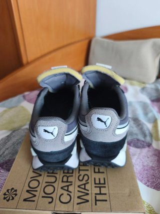 Zapatillas Puma Future Rider Gris/Blanco