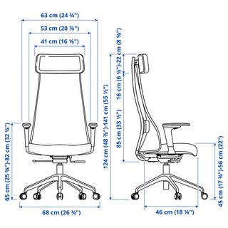 Escritorio BEKANT y Silla JÄRVFJÄLLET IKEA