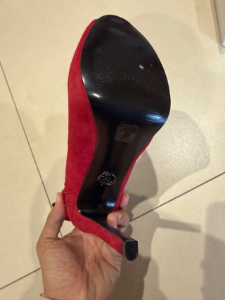 Scarpe Guess rosse con fiocco