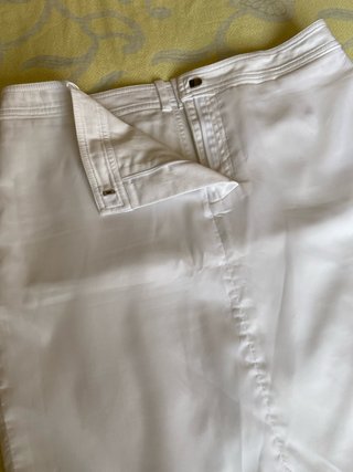Falda blanca talla XL