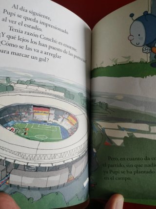 Pupi quiere ser futbolista