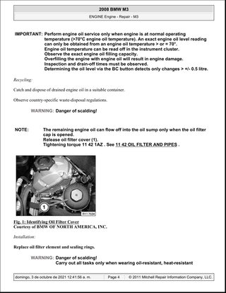 Manual Taller BMW M3 E92/E93 2008