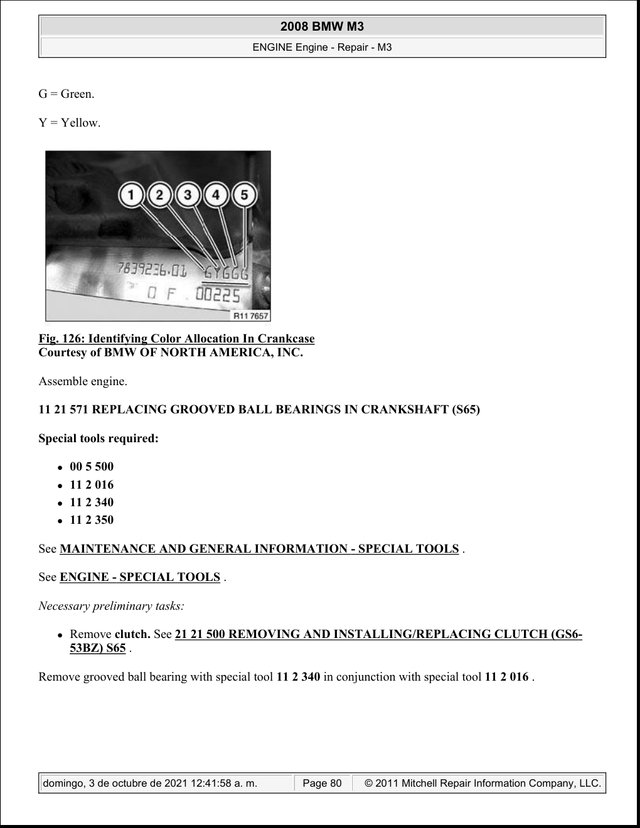 Manual Taller BMW M3 E92/E93 2008