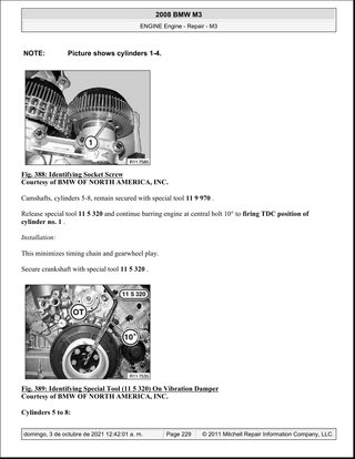 Manual Taller BMW M3 E92/E93 2008