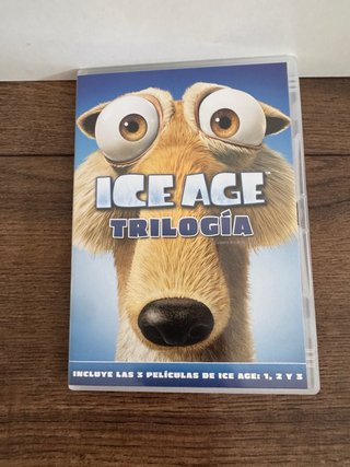 Ice Age Trilogía Completa DVD 3 Películas