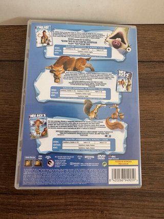 Ice Age Trilogía Completa DVD 3 Películas