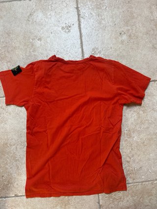 T-shirt Stone Island Arancione Taglia M