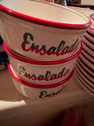 Juego tortille y ensalada