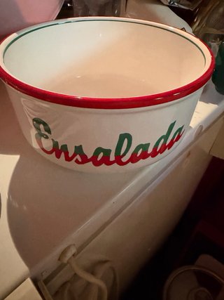 Juego tortille y ensalada