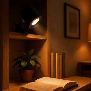 Lámpara LED Mimotec Negra NUEVA