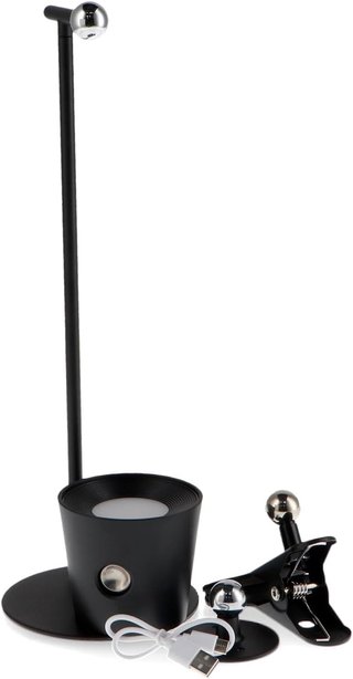 Lámpara LED Mimotec Negra NUEVA