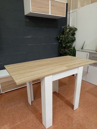 Mesa de comedor extensible madera