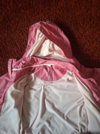 Chubasquero rosa niña 9-10 años