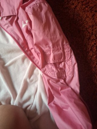 Chubasquero rosa niña 9-10 años