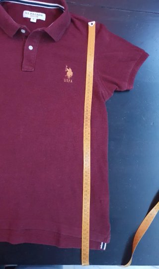 Polo U.S. Polo Assn. - bordeaux - taglia S