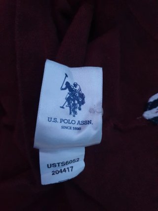 Polo U.S. Polo Assn. - bordeaux - taglia S