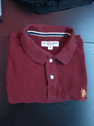 Polo U.S. Polo Assn. - bordeaux - taglia S