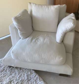 2 Sofás + 1 Butaca DVN STAR Blancos