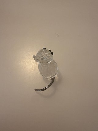 Figura Gato Swarovski Plata
