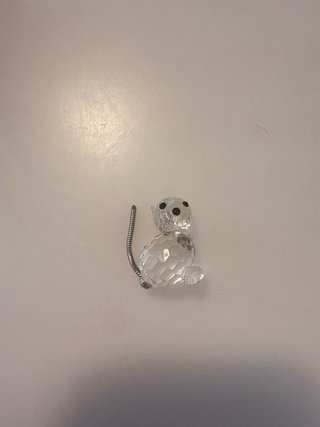 Figura Gato Swarovski Plata